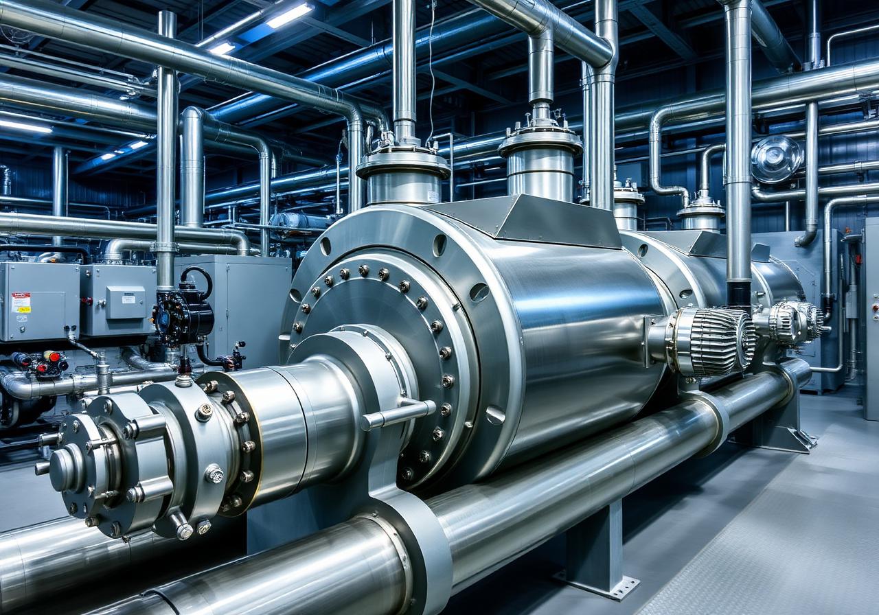 Industrial decanter centrifuge equipment